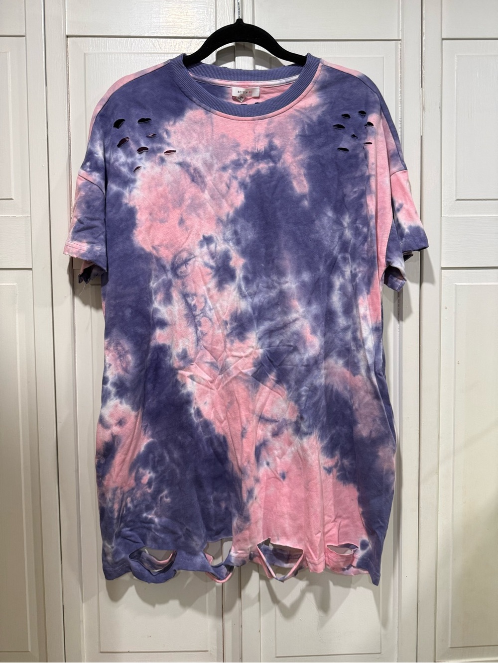 Tiedye t shirt dress‎ size small NWT